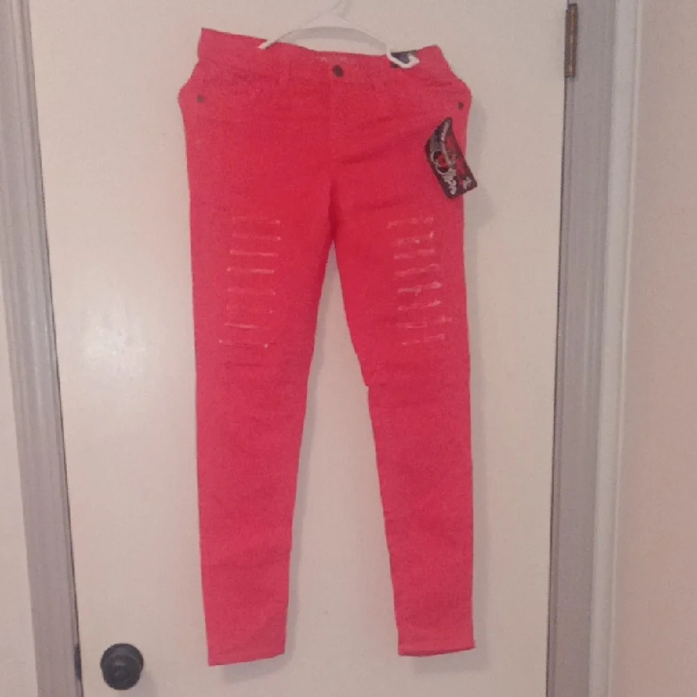 Vibrant Pink Skinny Jeans